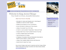 Tablet Screenshot of easyaccesschicago.org